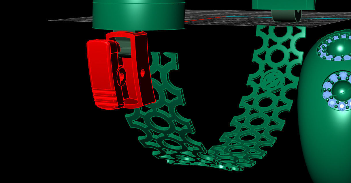 Bracelet and ring 3D print model_16