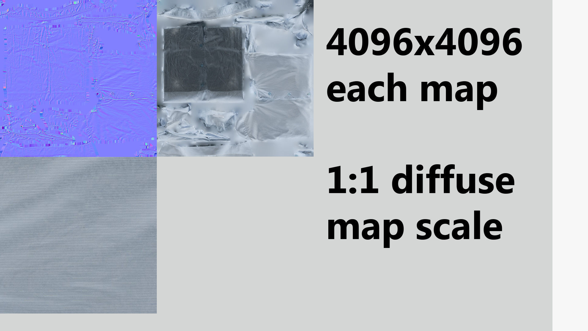 White generic folded shirt with business casual style clothing 3D model_7