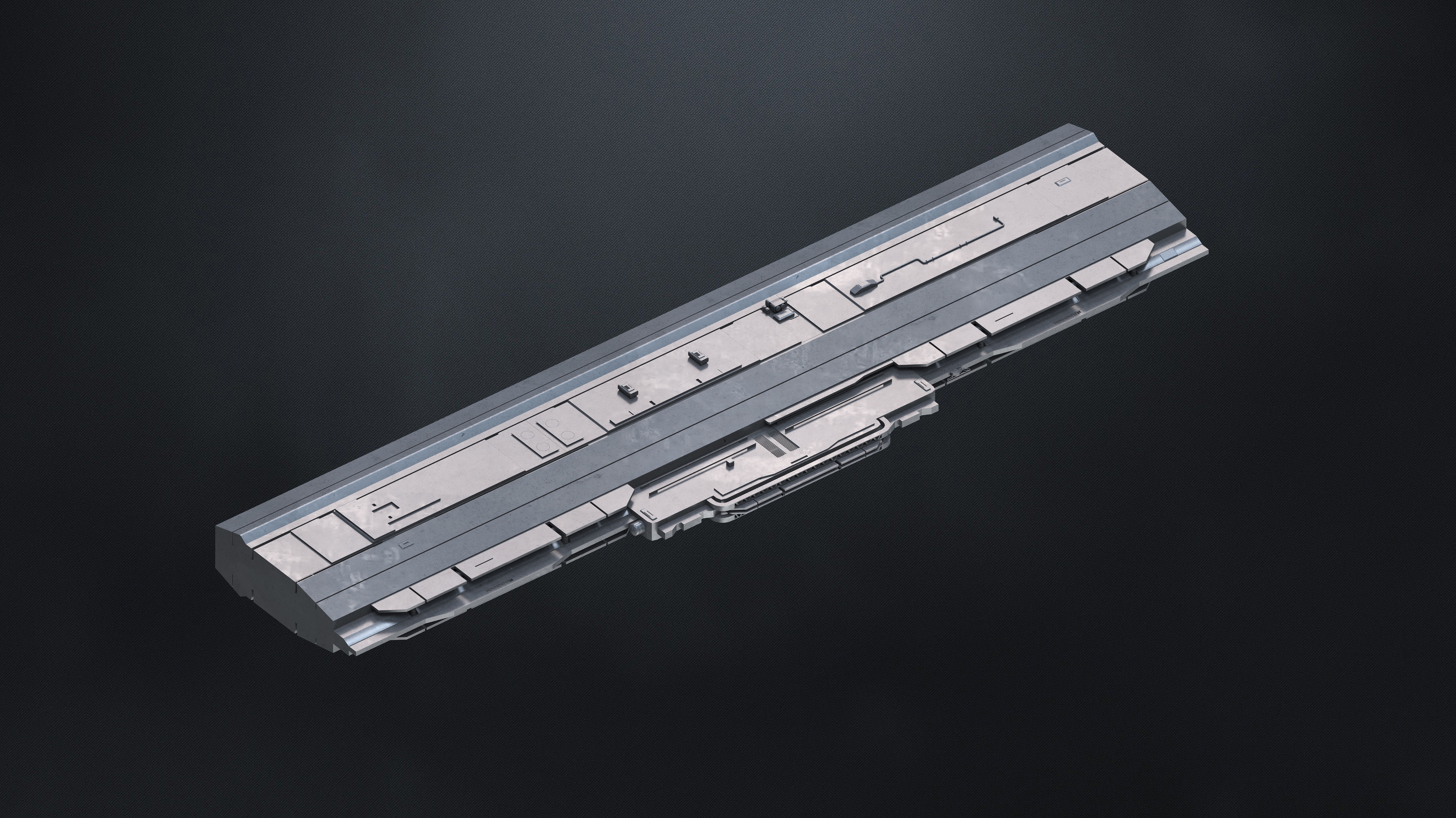 25 SUB-D Megascale Architectural Kitbash Elements Vol I 3D model_7