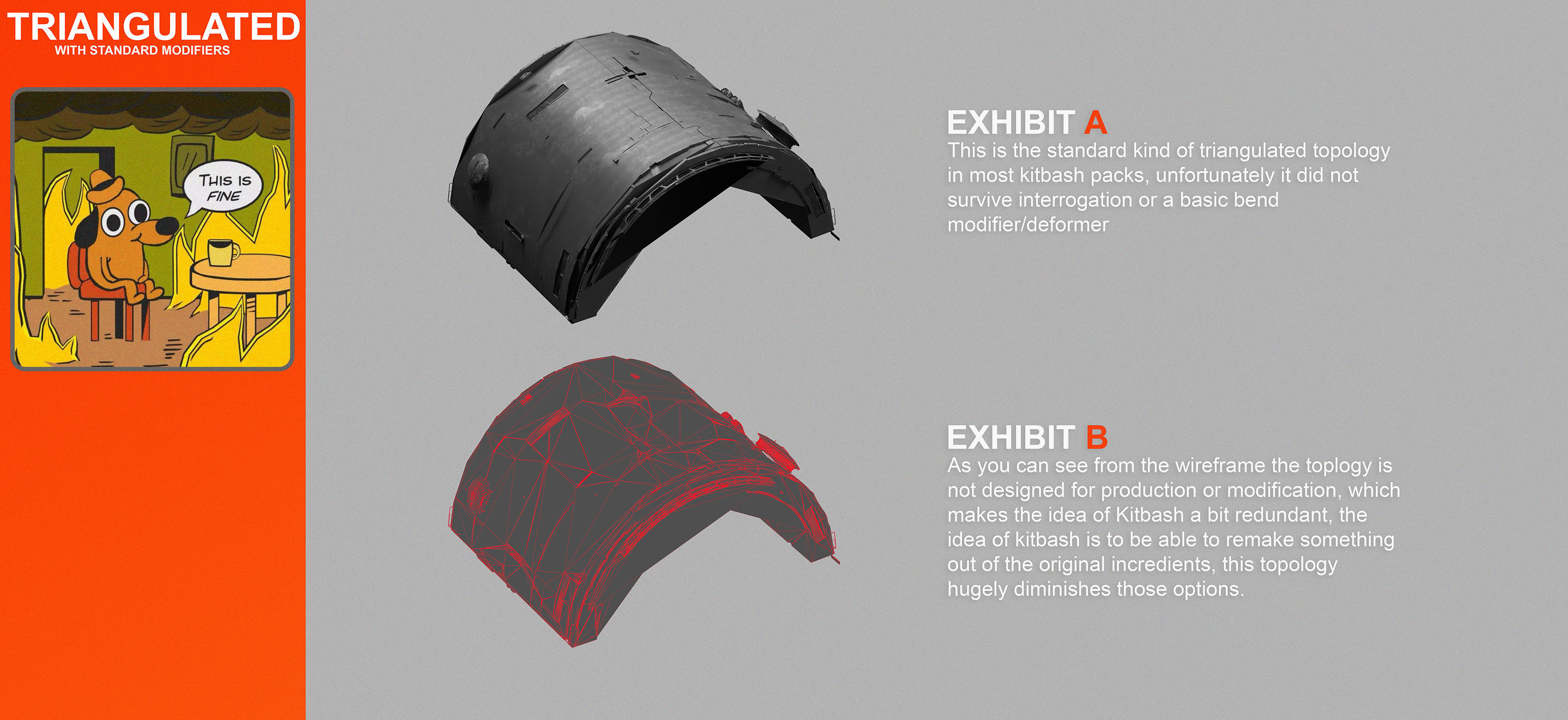 25 SUB-D Megascale Architectural Kitbash Elements Vol I 3D model_2