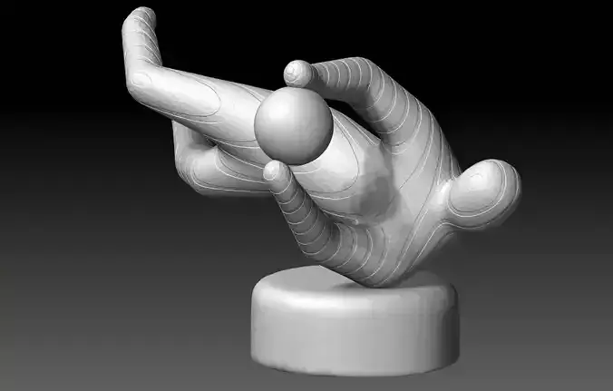 soccer goalkeeper 3d printing 3D print model