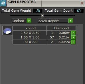 Diamond rose ring 3D print model_6