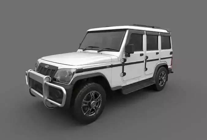 Modified Mahindra Bolero Car 3D model