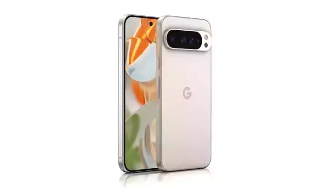 Google Pixel 9 Pro XL  Low-poly 3D model