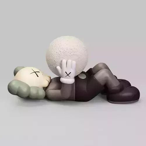 Kaws Holiday Shangai Fan Art Toy 