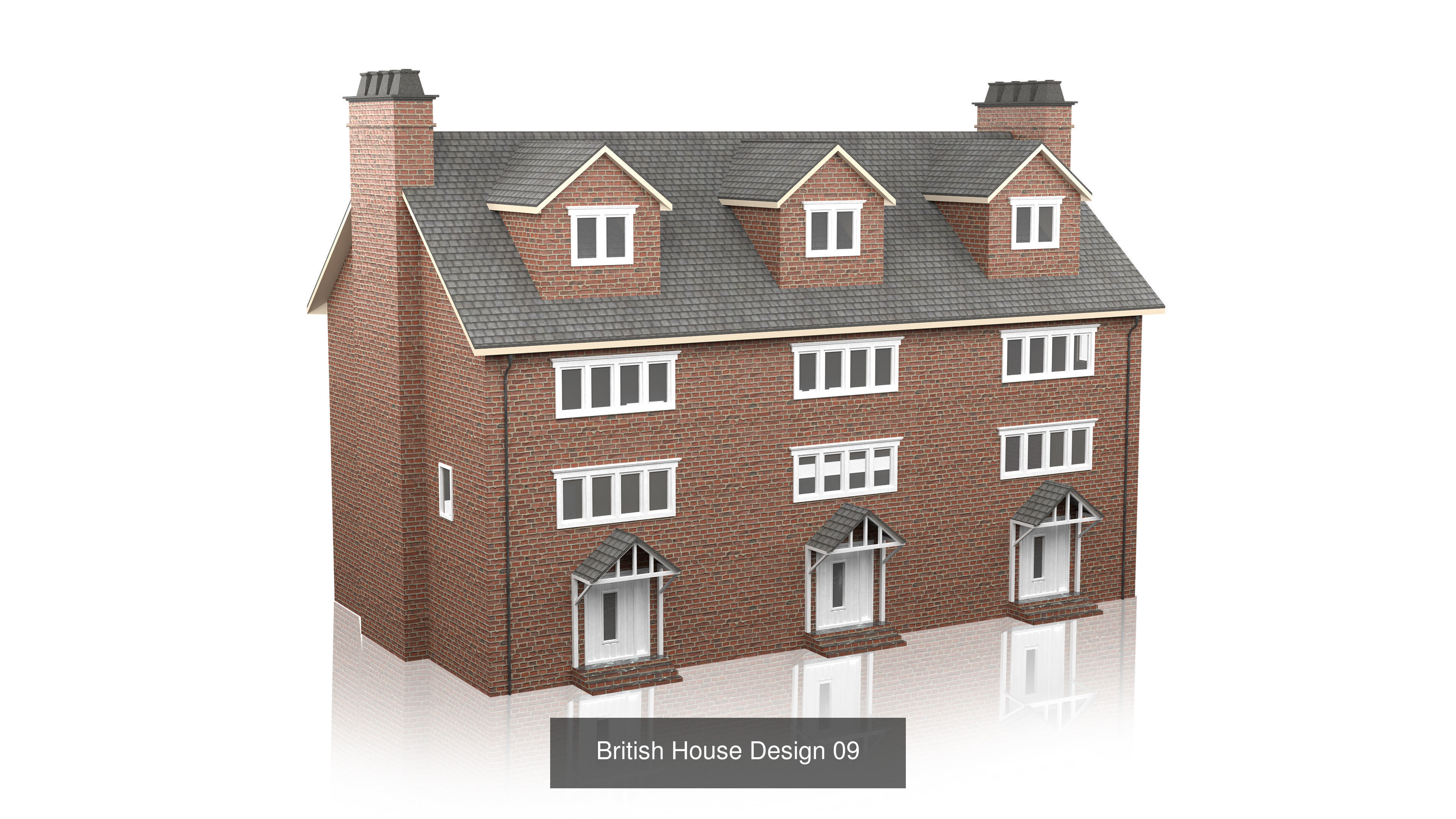 British House Design Collection - 6 Pieces _6