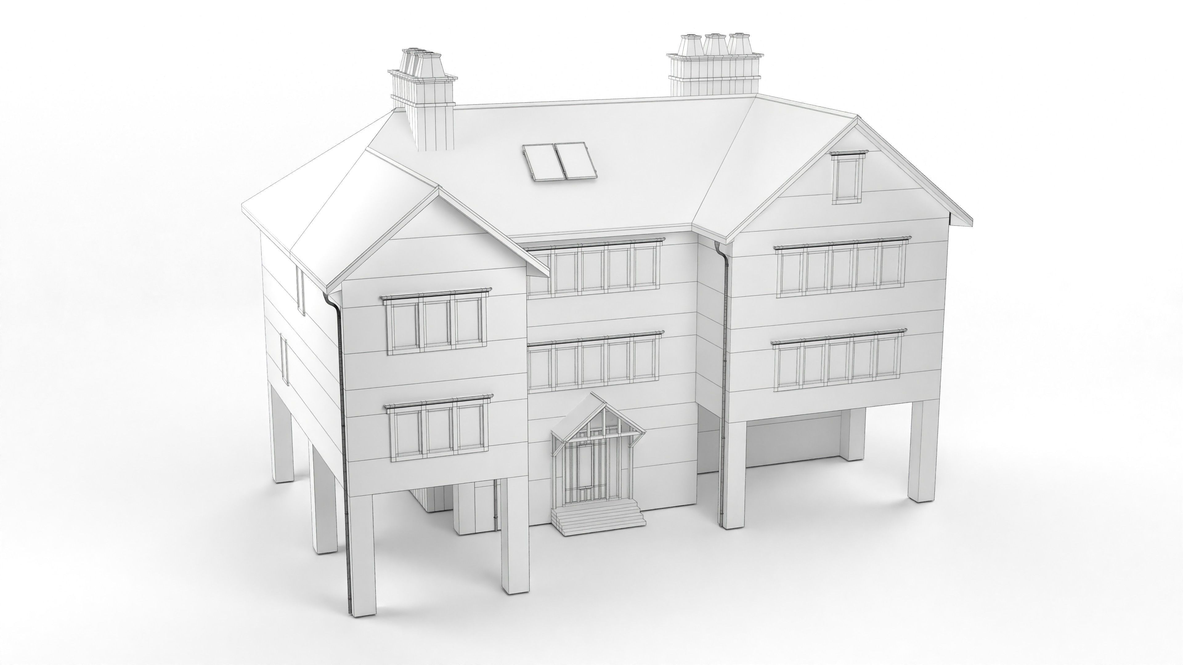 British House Design Collection - 6 Pieces _14