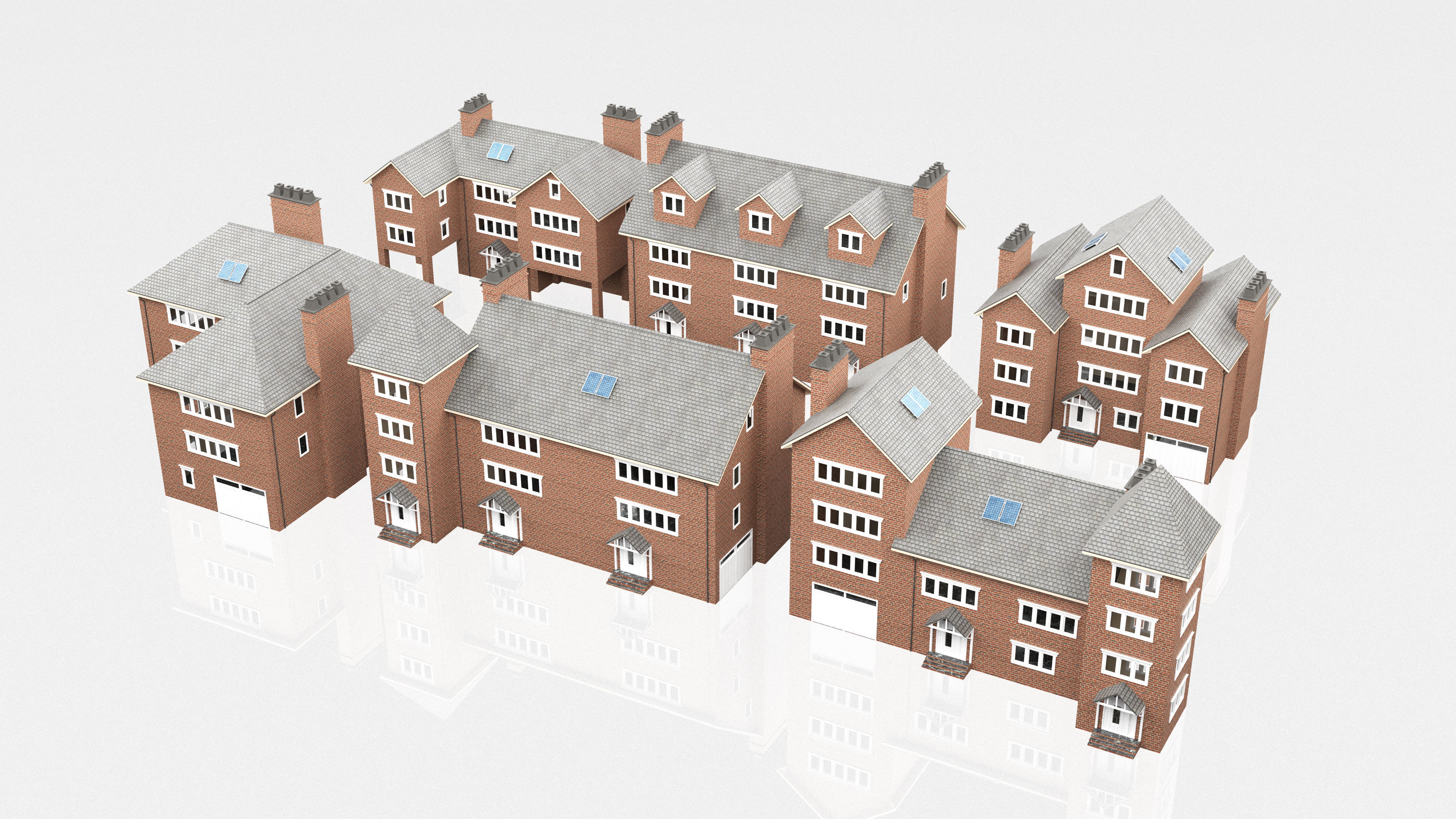 British House Design Collection - 6 Pieces _1