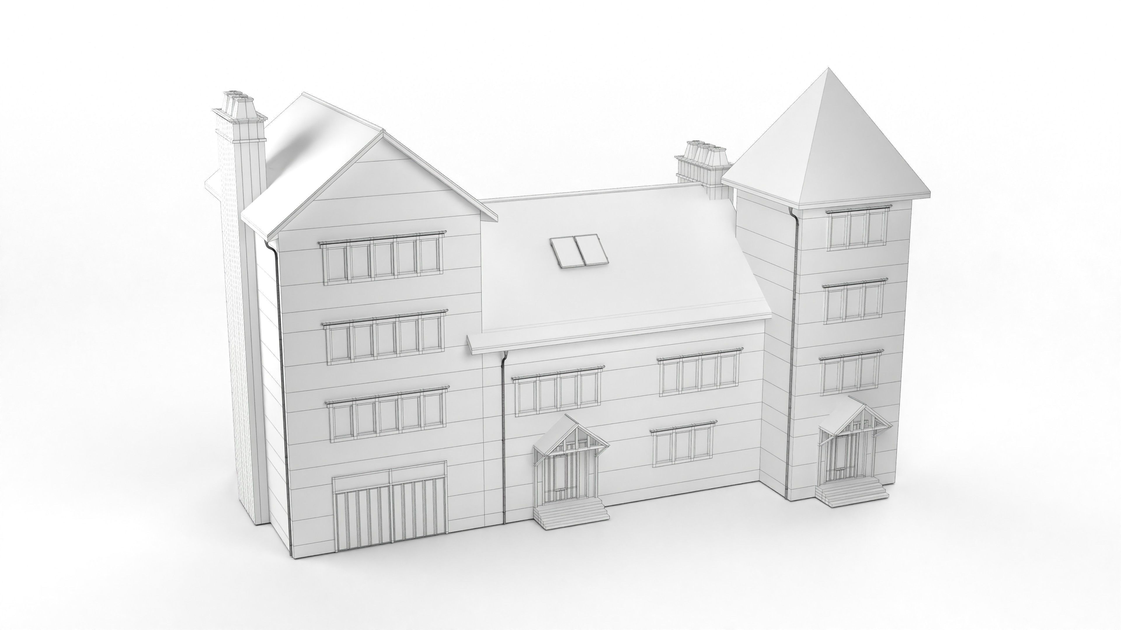 British House Design Collection - 6 Pieces _10