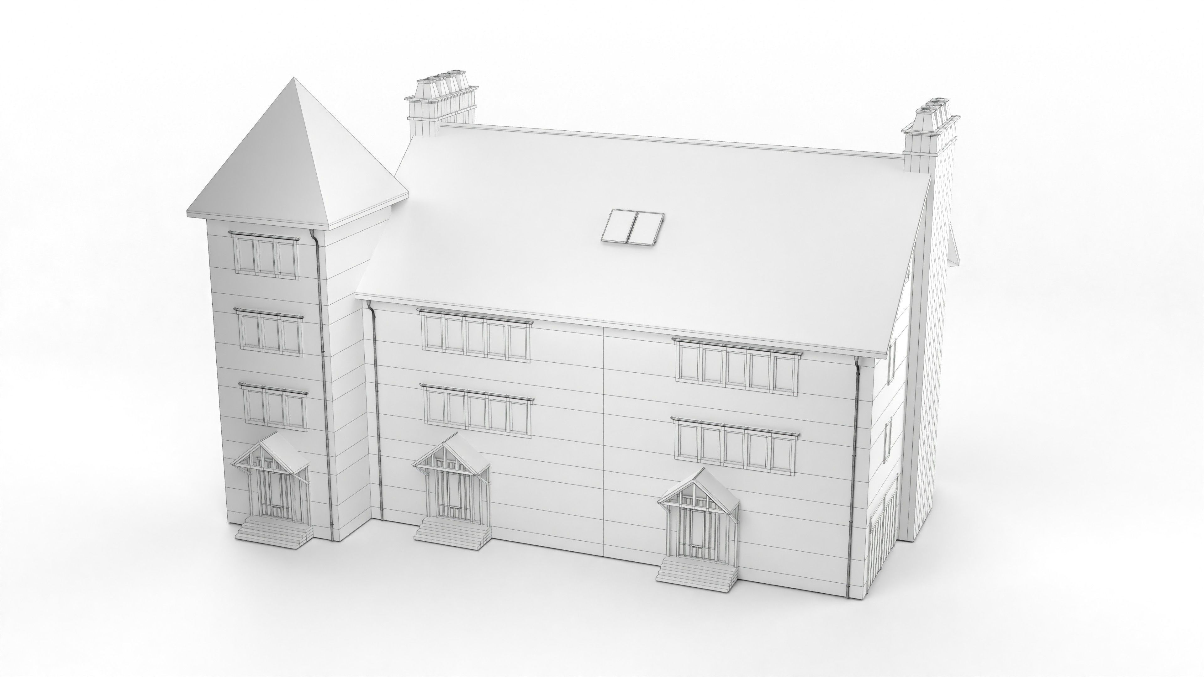 British House Design Collection - 6 Pieces _11