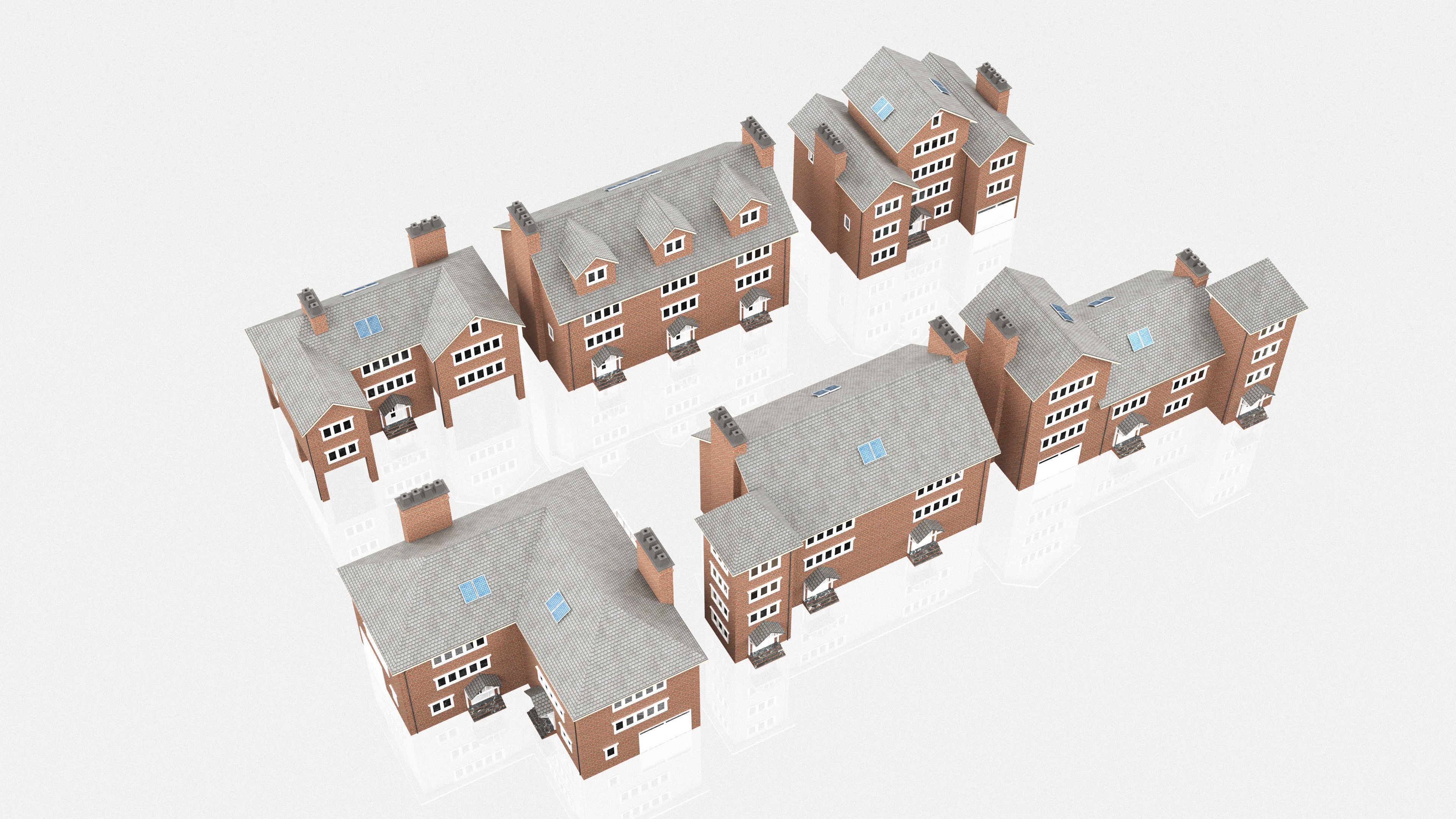 British House Design Collection - 6 Pieces _3