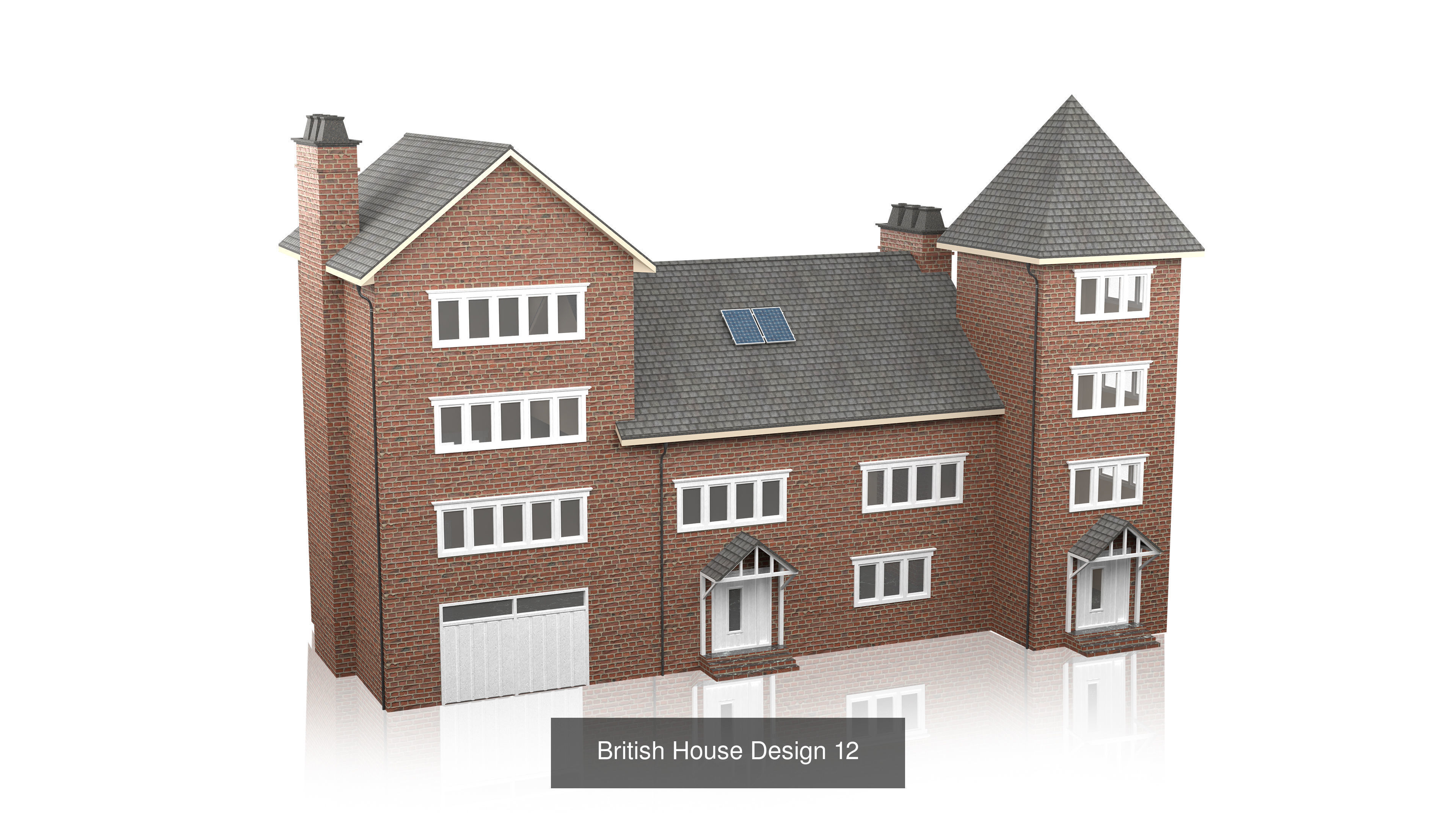 British House Design Collection - 6 Pieces _9