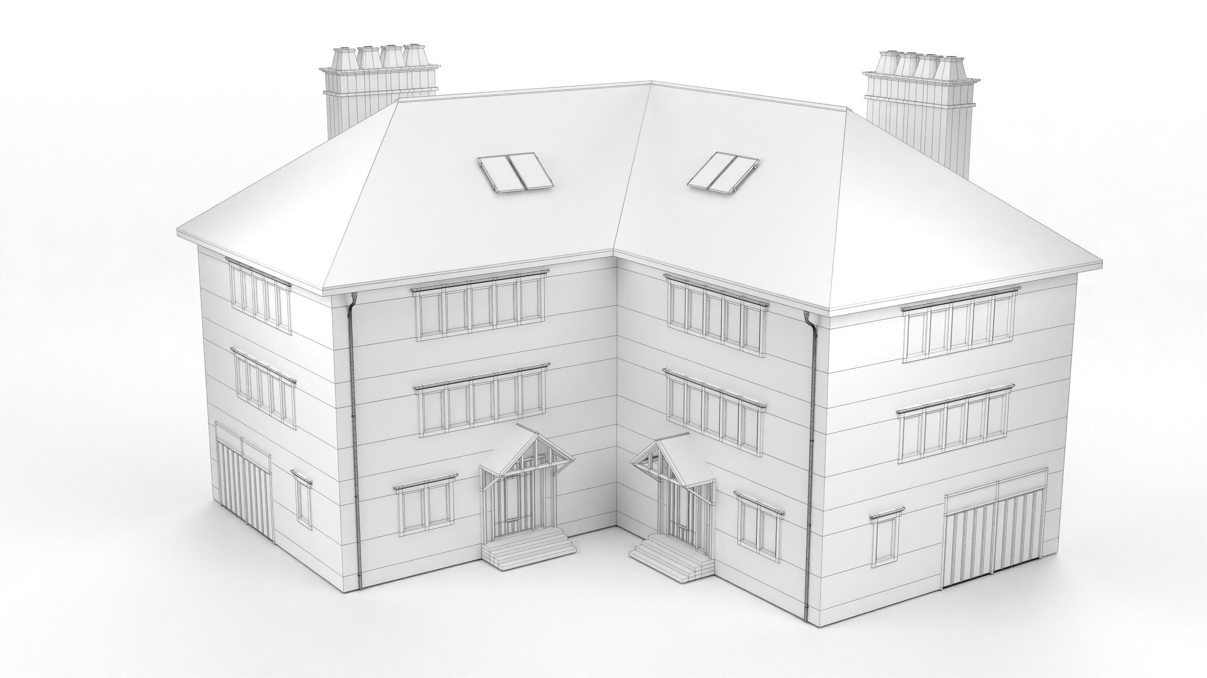 British House Design Collection - 6 Pieces _12