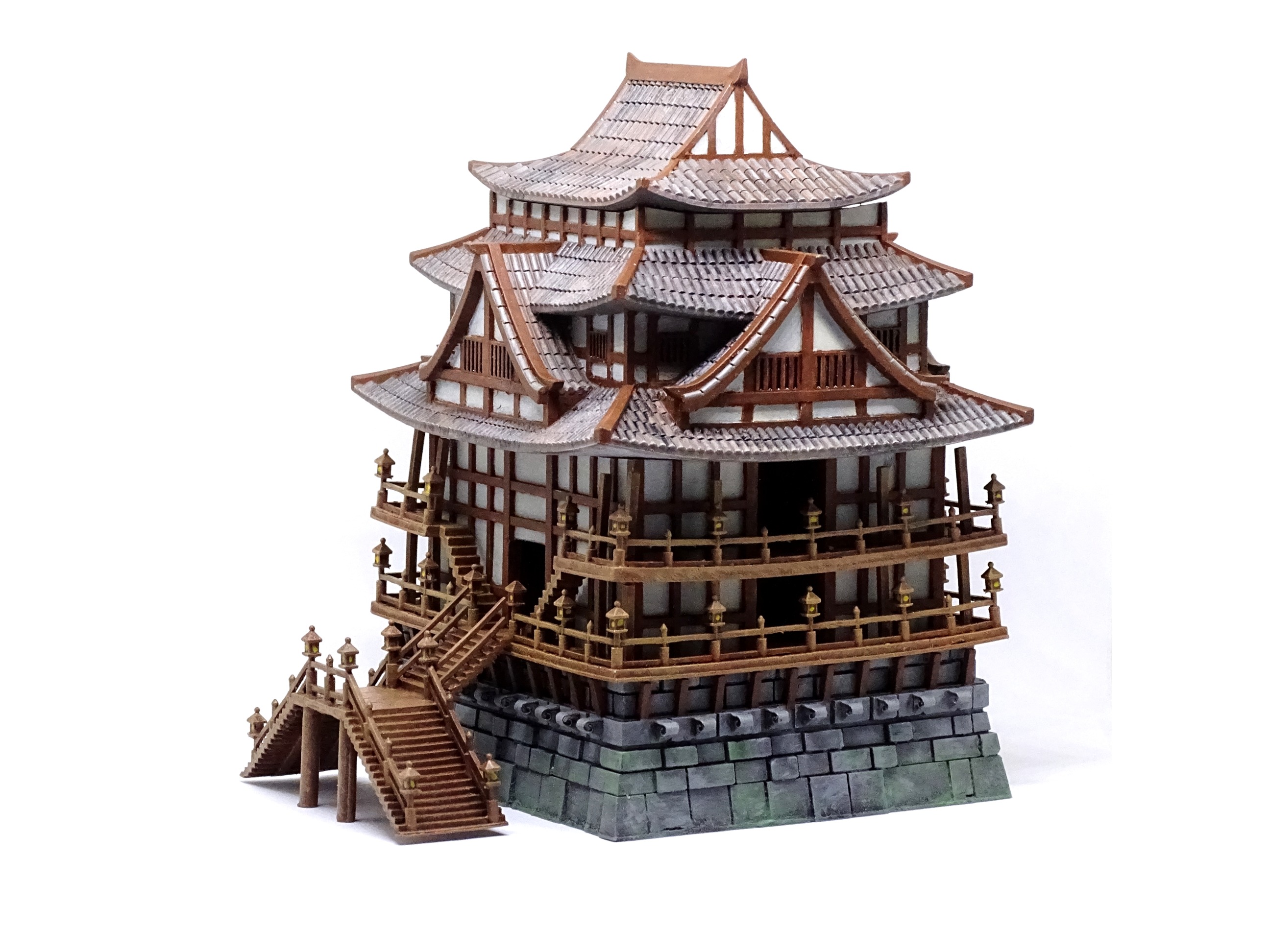 The East Asian Castle - Age of Empires 2 3D print model_2