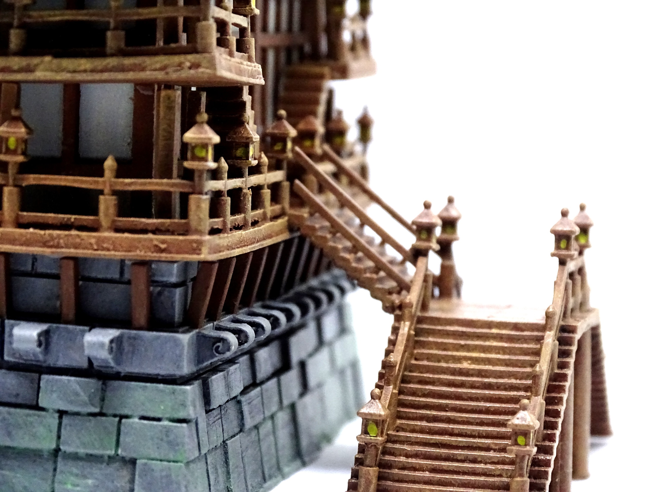 The East Asian Castle - Age of Empires 2 3D print model_4