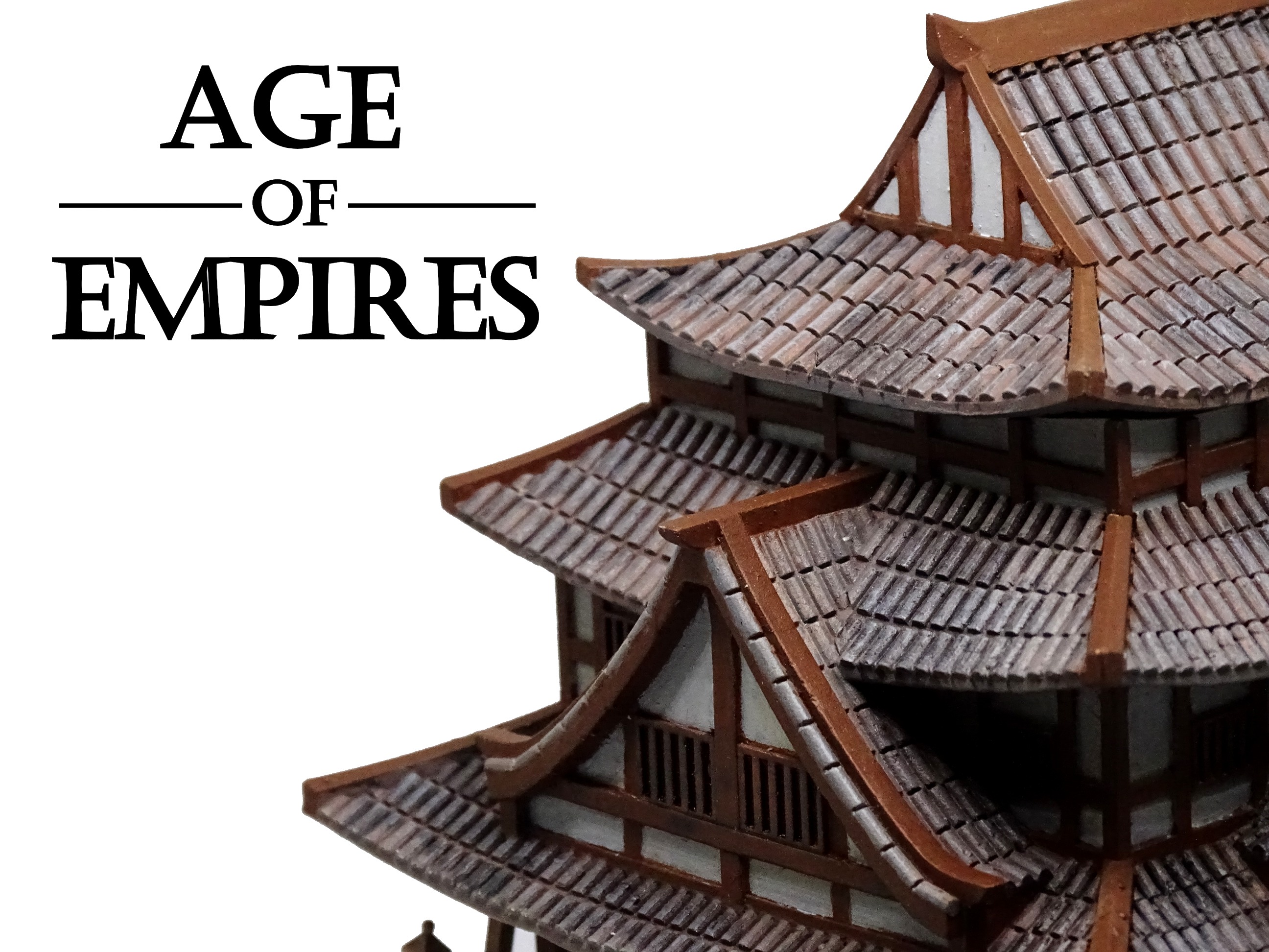 The East Asian Castle - Age of Empires 2 3D print model_5