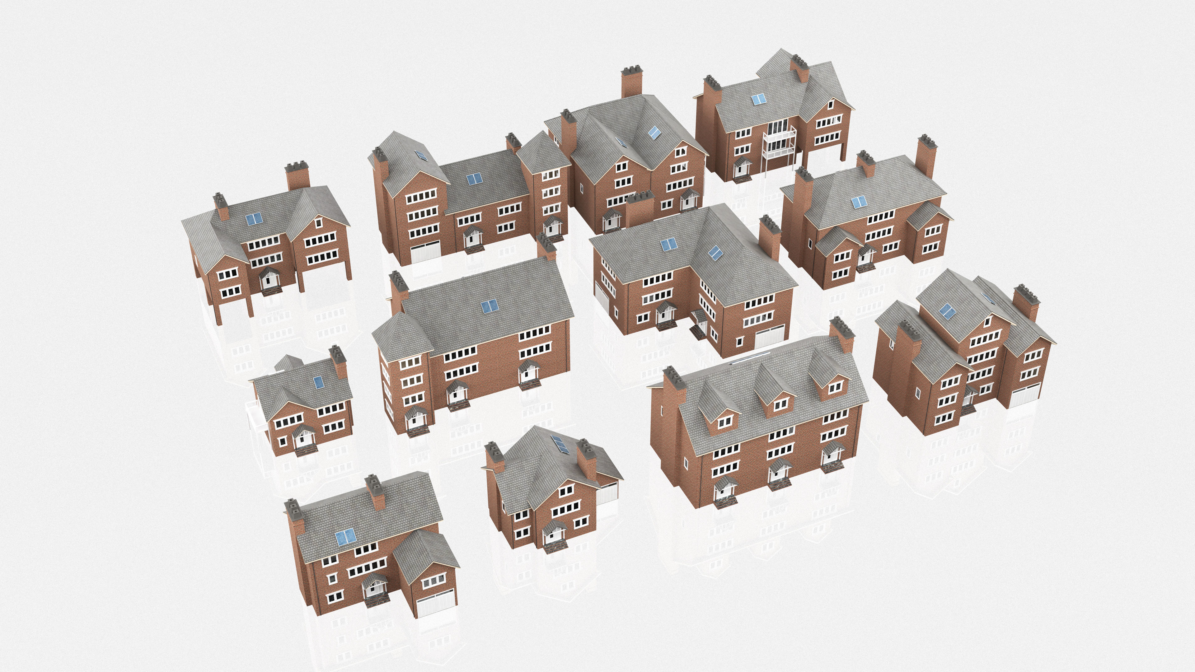 British House Design Collection - 12 Pieces _1