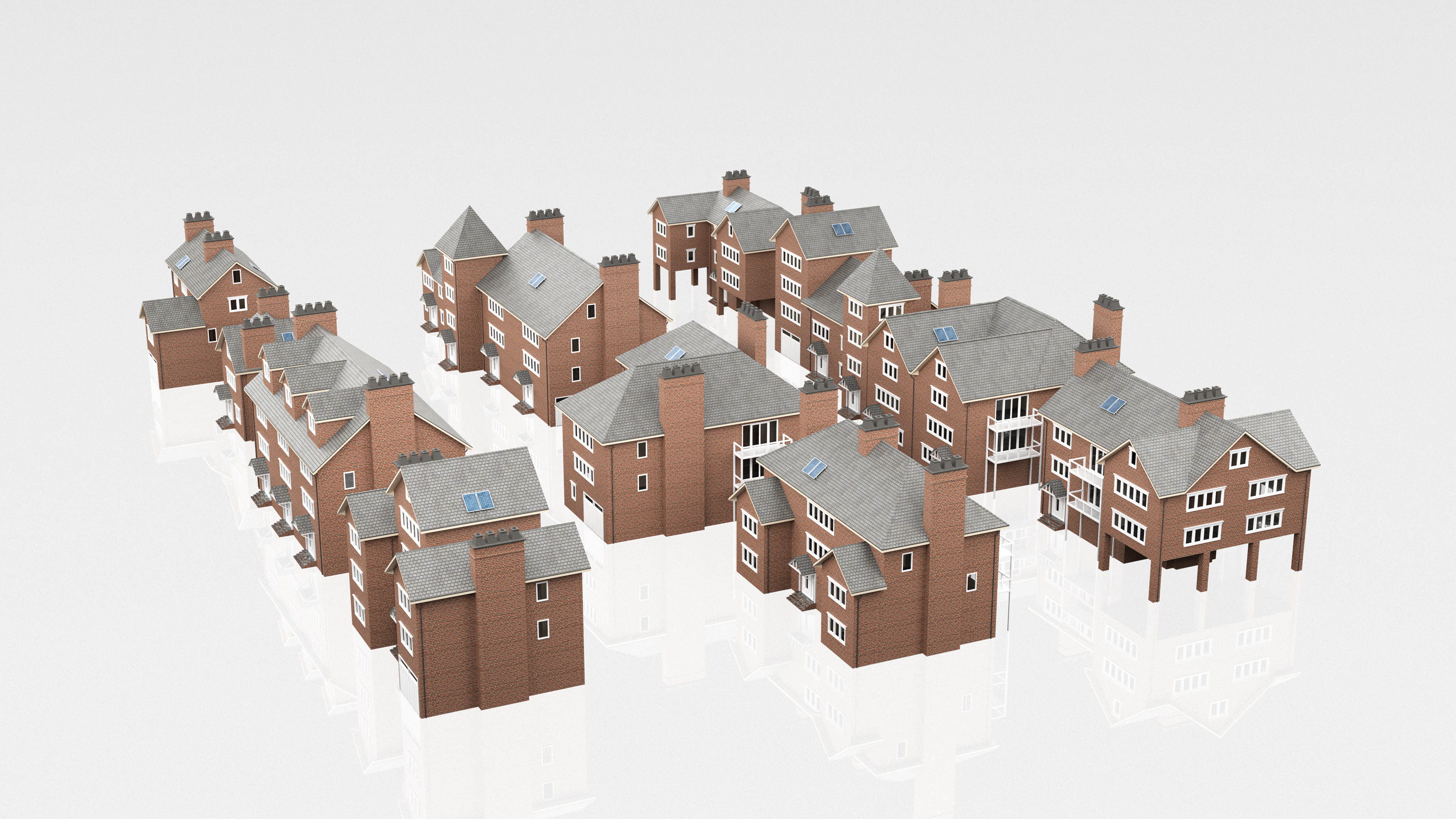 British House Design Collection - 12 Pieces _2