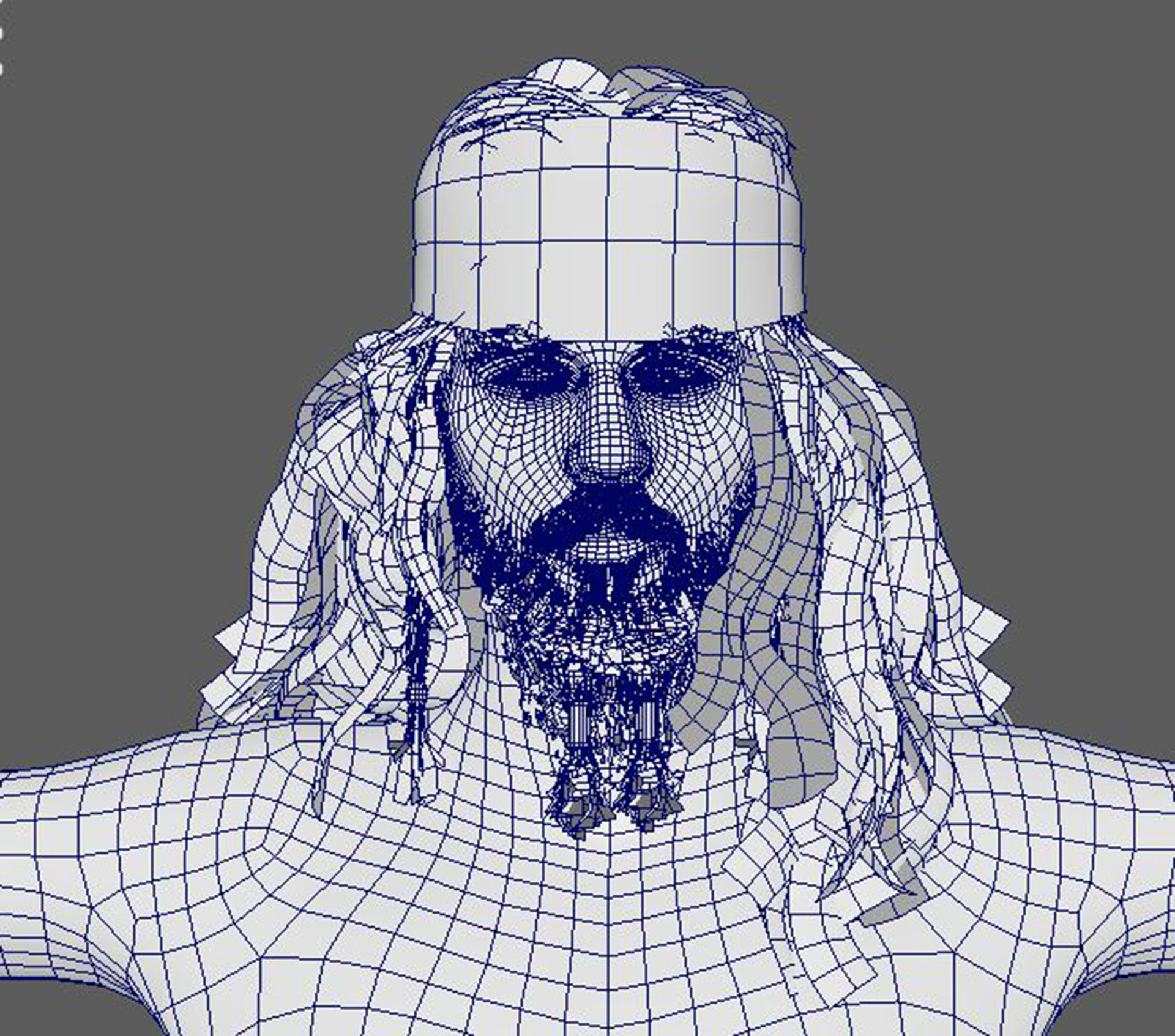 Johnny Depp 3D Model Low-poly 3D model Low-poly 3D model_18