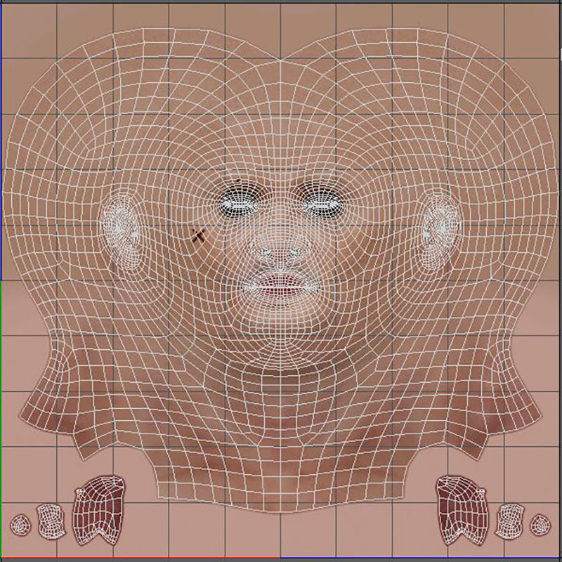 Johnny Depp 3D Model Low-poly 3D model Low-poly 3D model_19