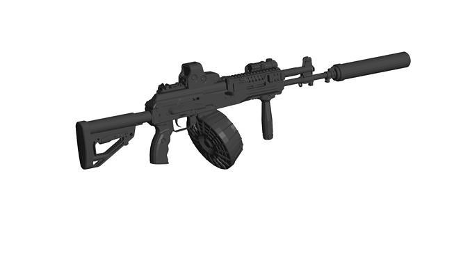 Ak 12 Kalashnikov 3D model