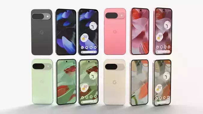 Google Pixel 9 All Colors