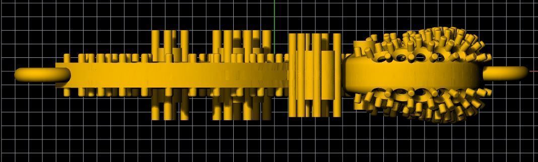 Peacock pendant 3dm file 3D print model_5