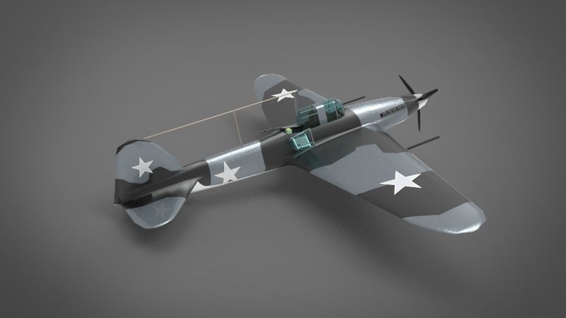 Ilyushin Il-2 Sturmovik 3D model_2