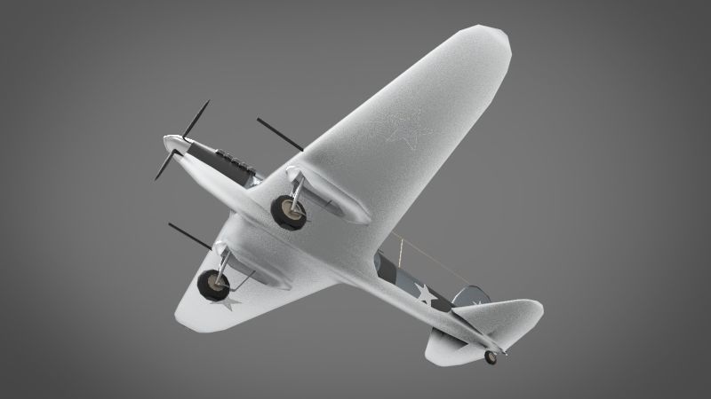 Ilyushin Il-2 Sturmovik 3D model_1