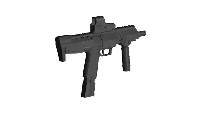 ST Kinetics CPW submachine gun 3D model
