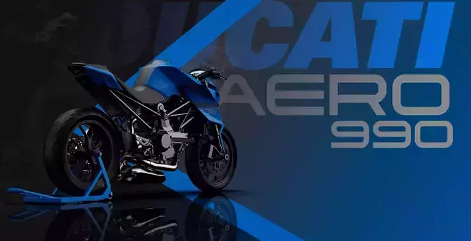 Ducati Aero 990 3D model