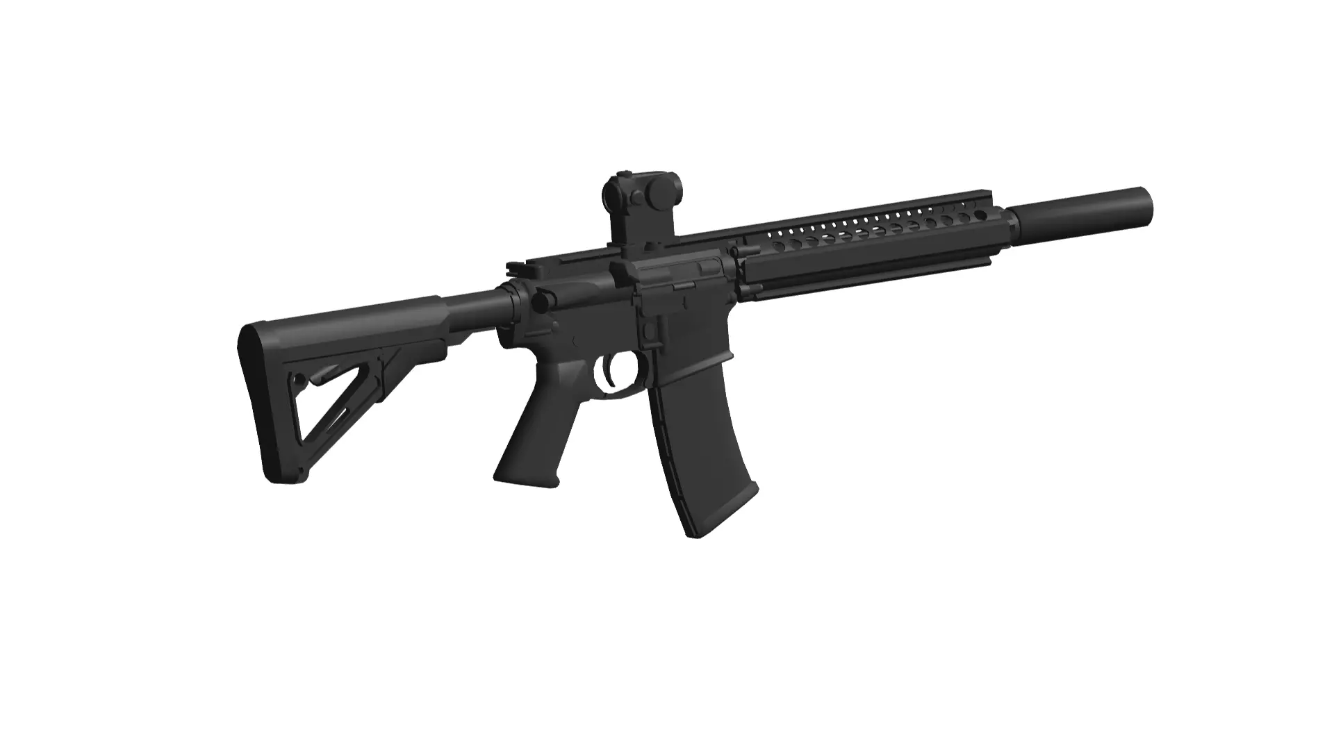 DD MK18 3D model_0