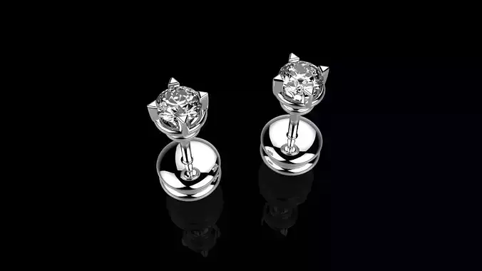 K EARRIGS N2223 GEIMS  3D print model