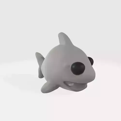 Cute Cartoon Shark