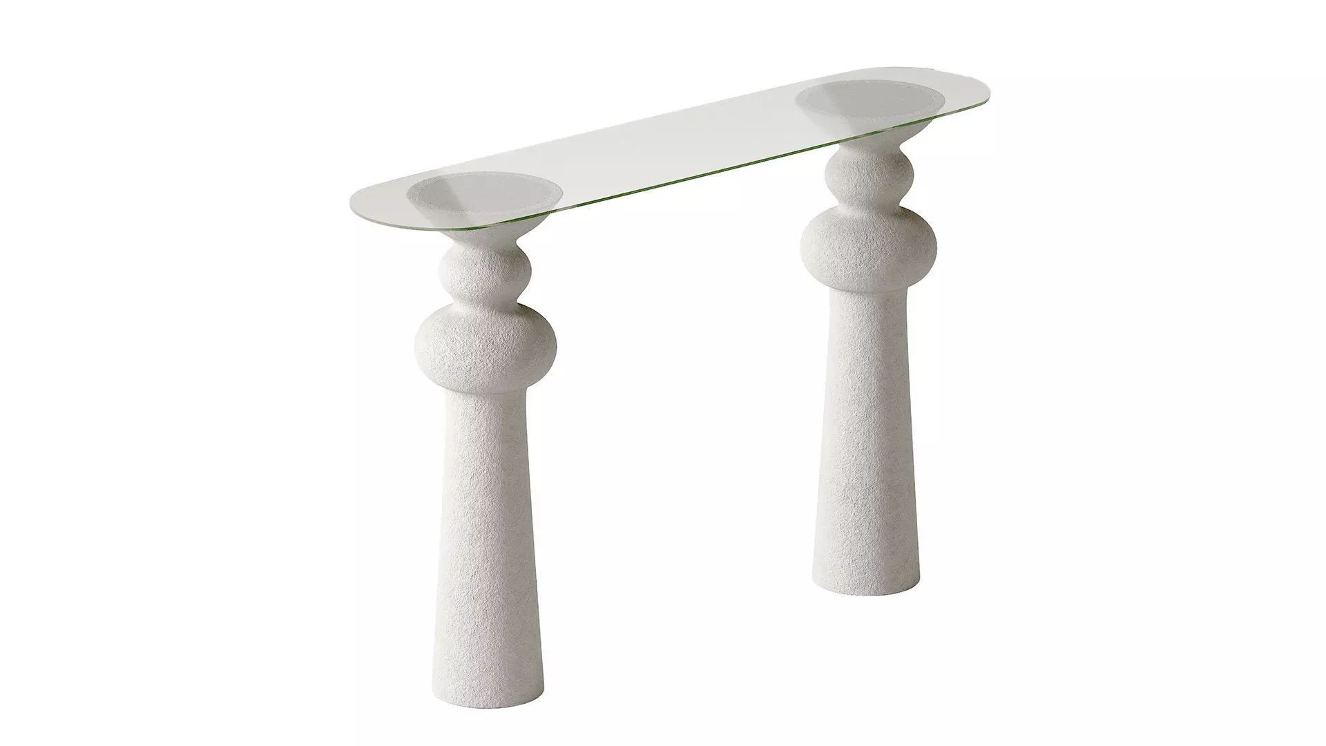 Console Table Urban Outfitters Maia 3D model_0