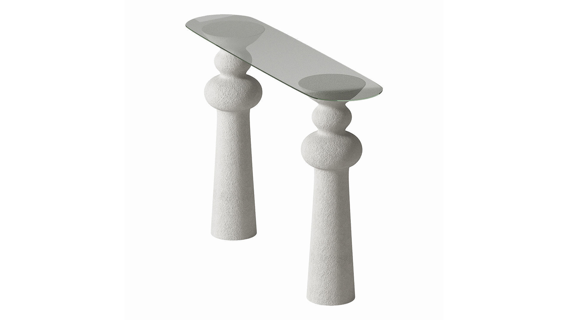 Console Table Urban Outfitters Maia 3D model_1
