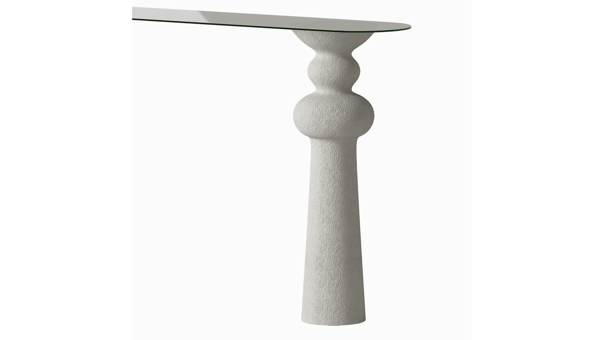 Console Table Urban Outfitters Maia 3D model_4