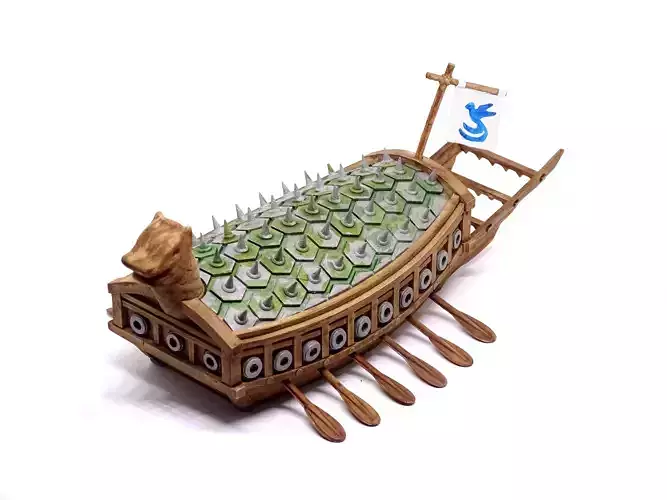 Korean Turtle Ship AOE2 3D print model