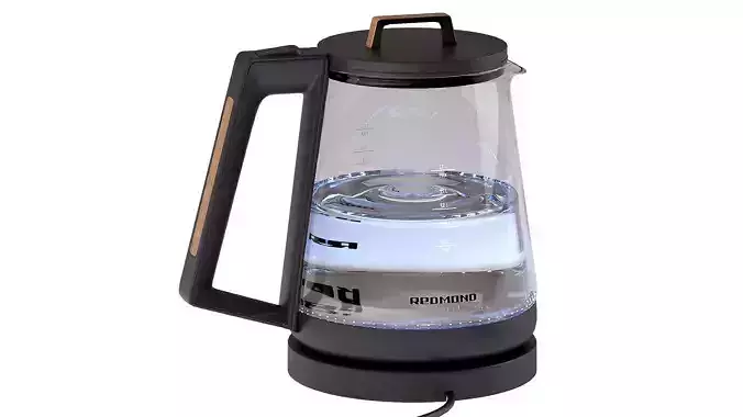 Electric kettle teapot Redmond RK-G190 3D model