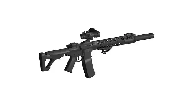 M4 carbine 3D model