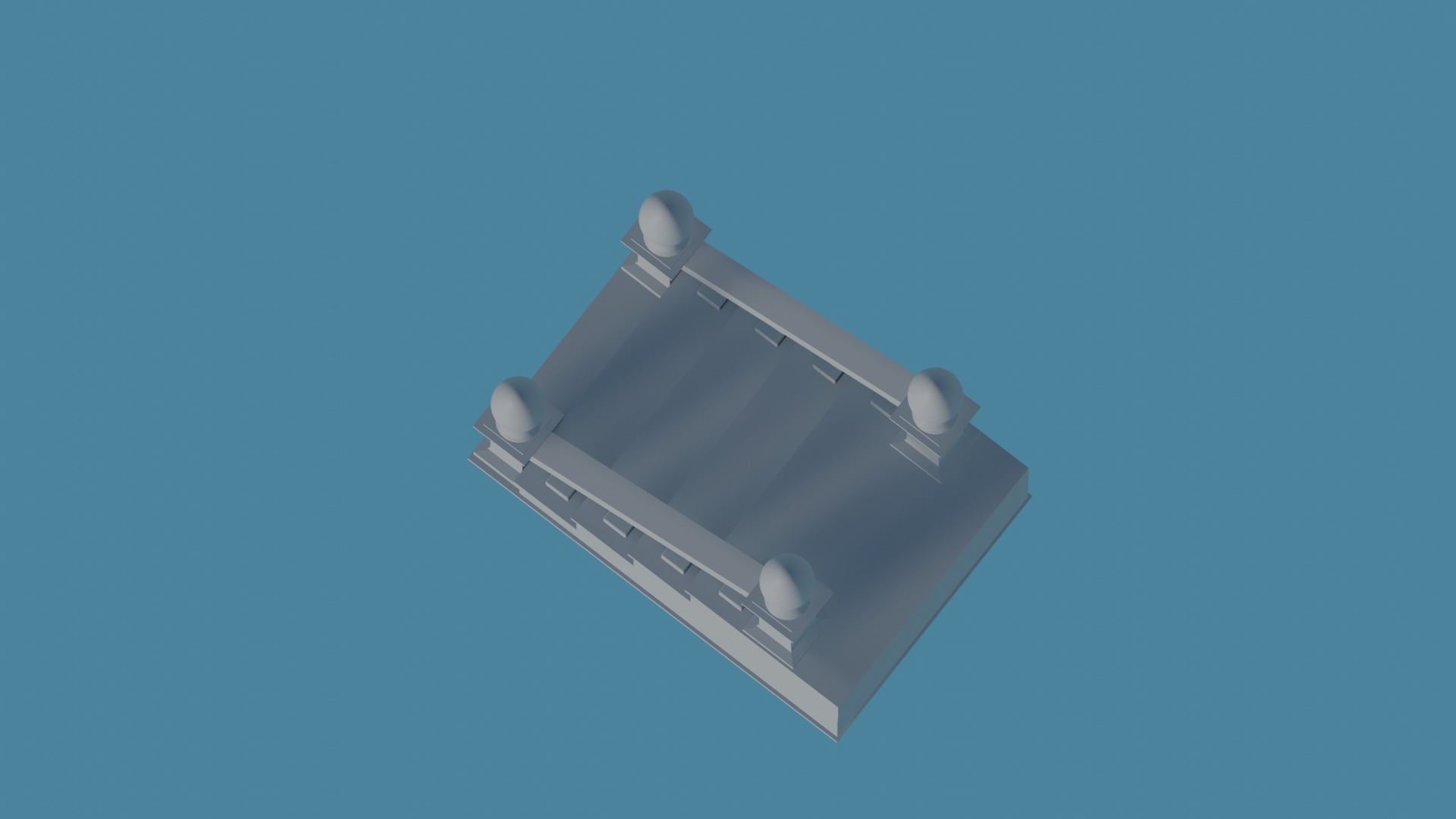 Staircase Balustrade Designs 3D 3D print model_2