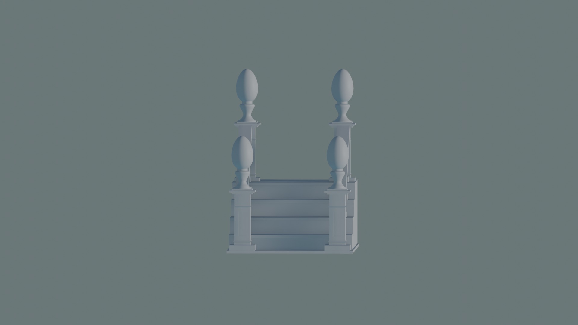 Staircase Balustrade Designs 3D 3D print model_4