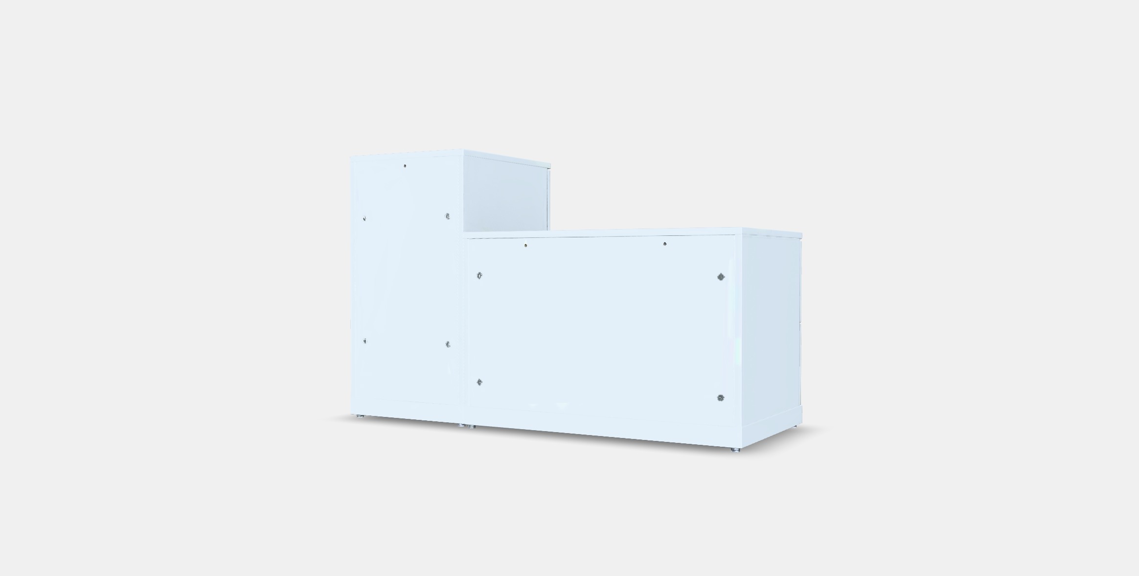 NORDLI Chest of 5 drawers Low-poly 3D model_4