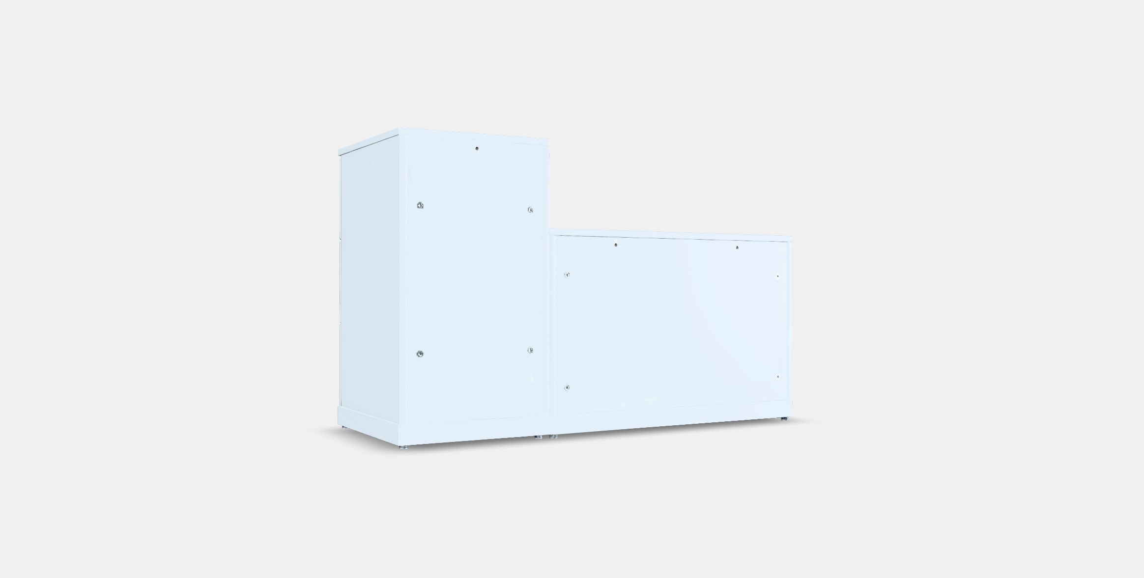 NORDLI Chest of 5 drawers Low-poly 3D model_16