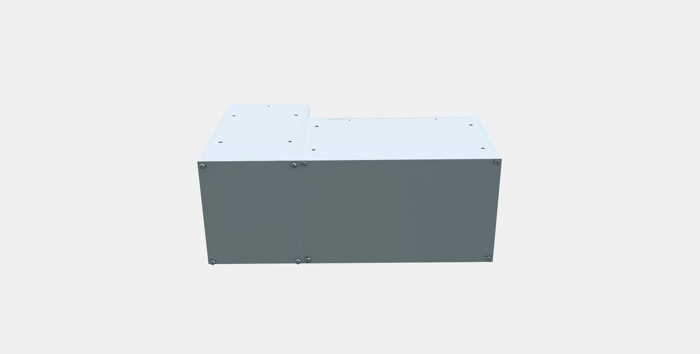 NORDLI Chest of 5 drawers Low-poly 3D model_7