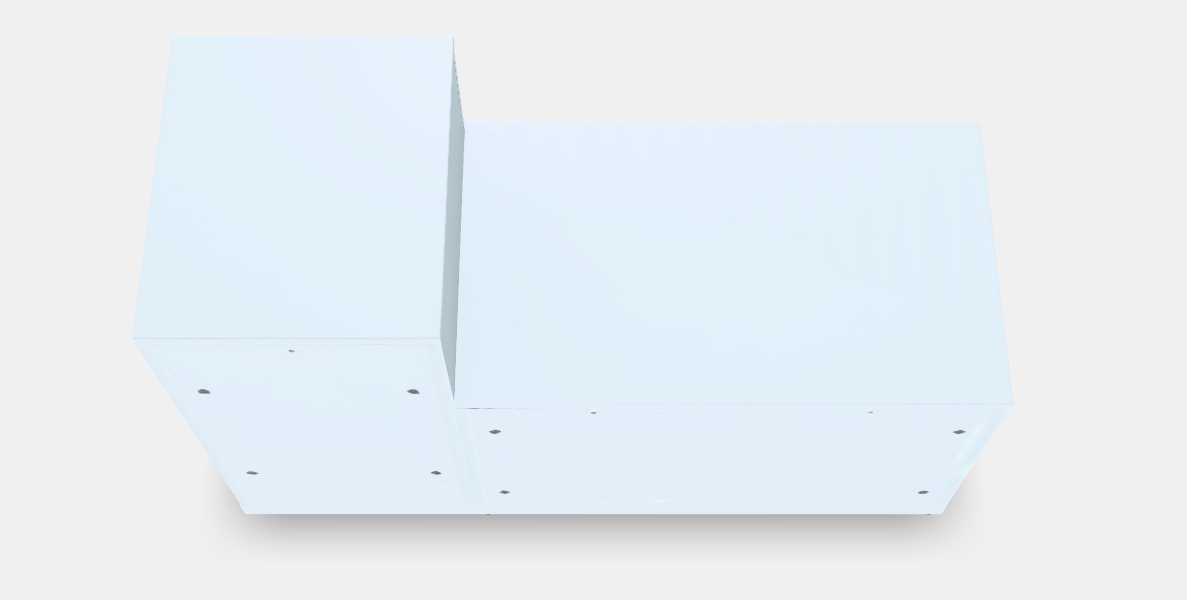 NORDLI Chest of 5 drawers Low-poly 3D model_5