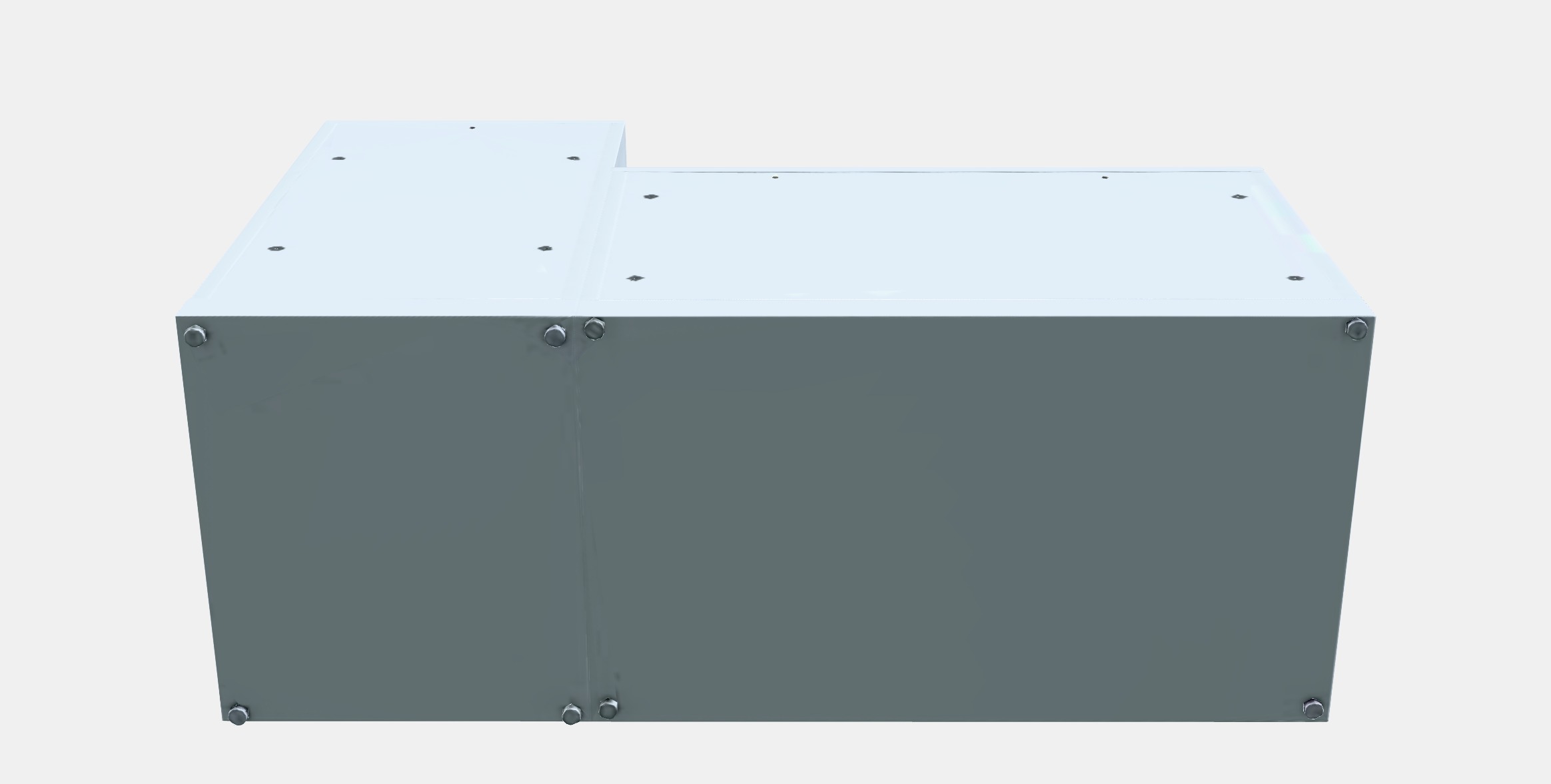 NORDLI Chest of 5 drawers Low-poly 3D model_8