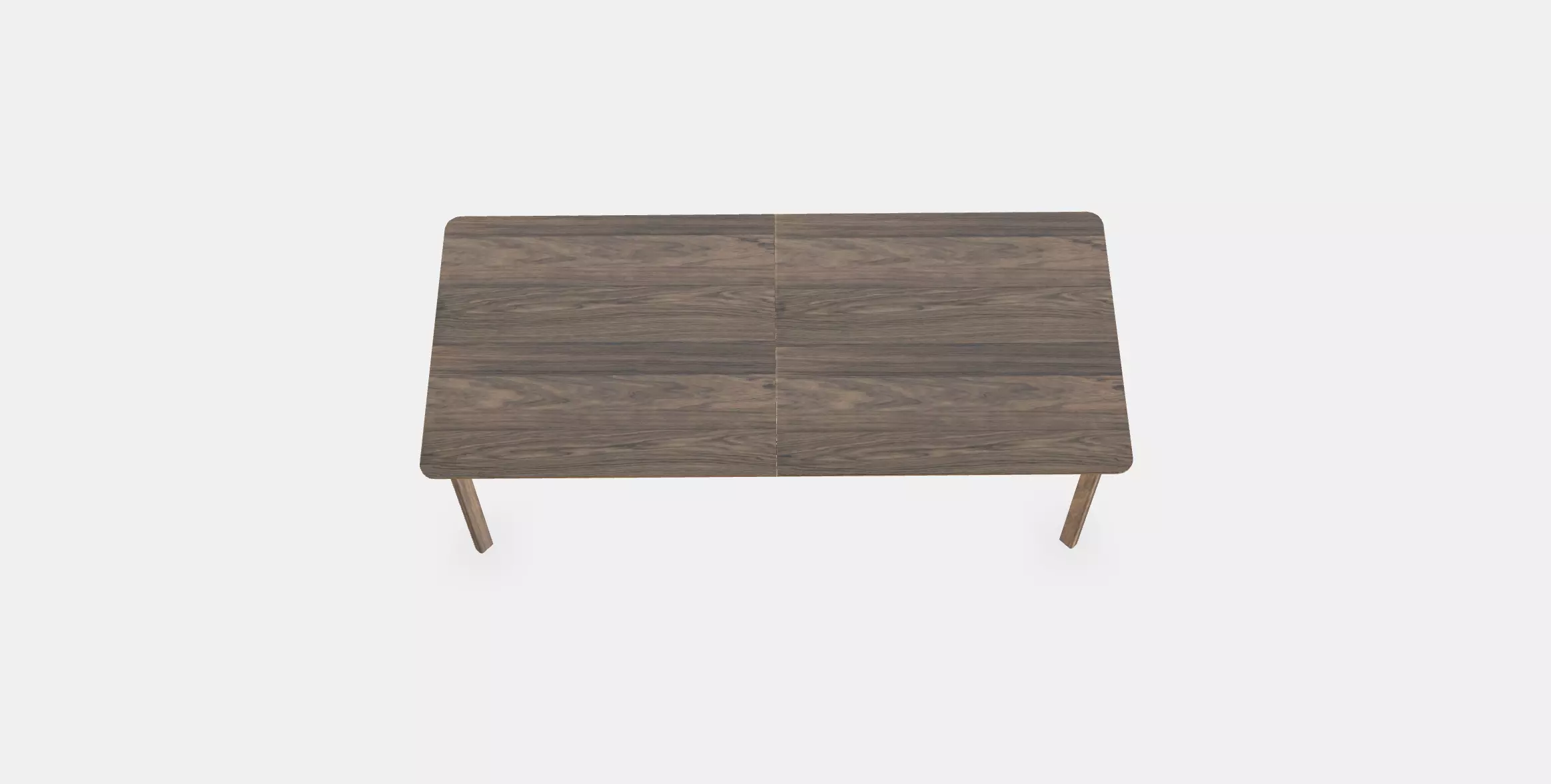 MELLANSEL Extendable table Low-poly 3D model_0