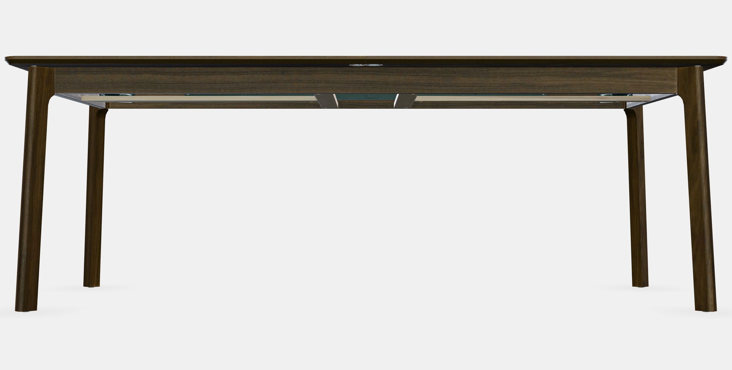 MELLANSEL Extendable table Low-poly 3D model_11