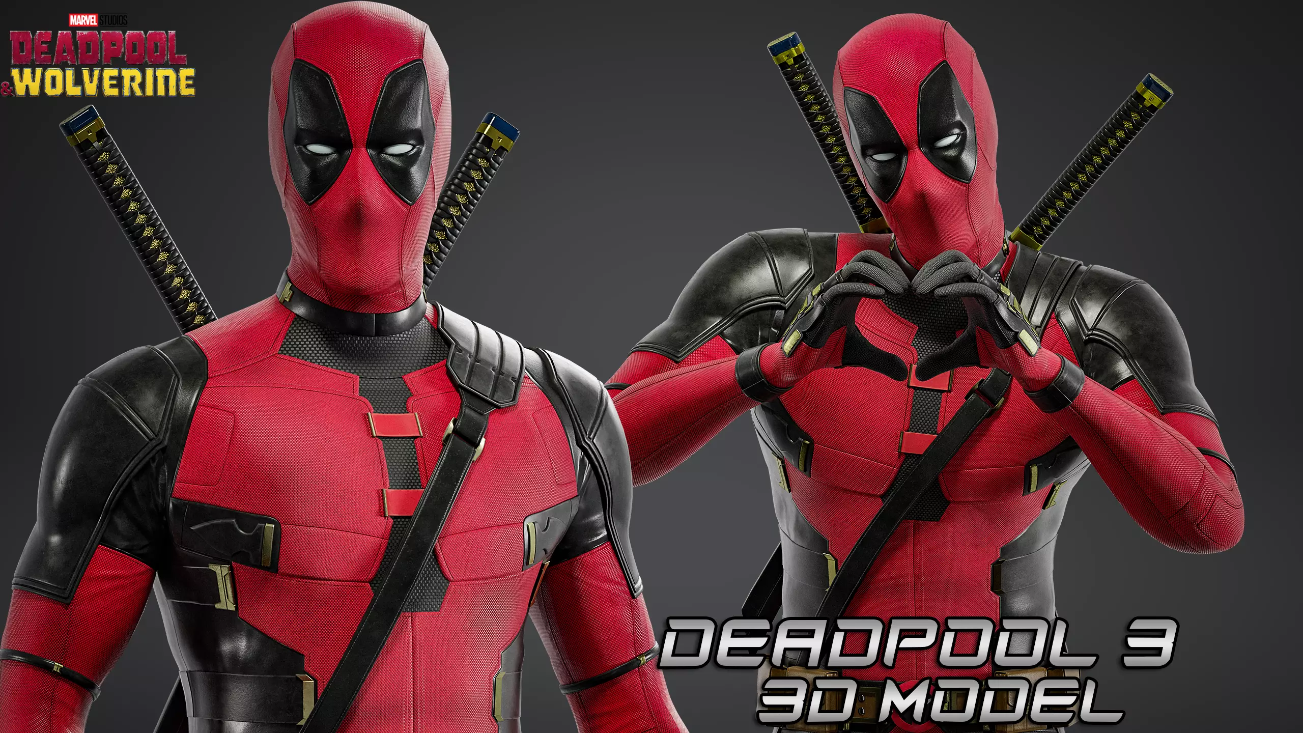 Deadpool 3 3D Model 3D model_0